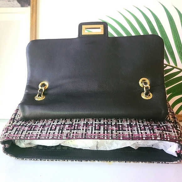 Karl Lagerfeld Tweed Agyness Bag - Picture 7 of 11